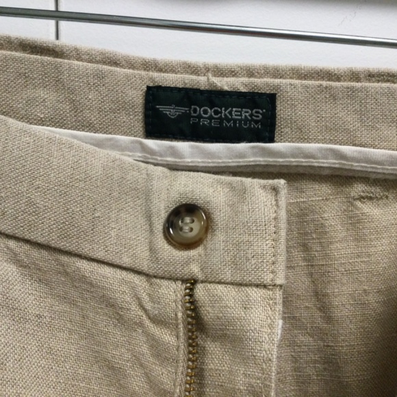 NWT Mens Irish Linen Dockers - Picture 9 of 10